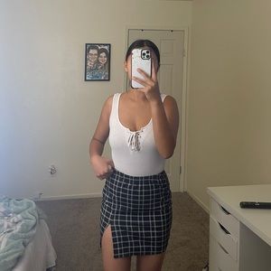 Plaid Skirt